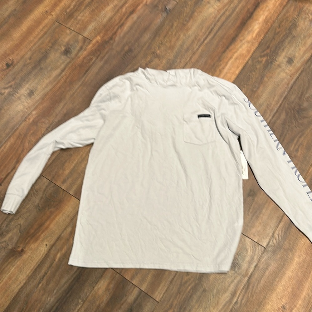 Southern proper lightweight long sleeve tshirt with hood